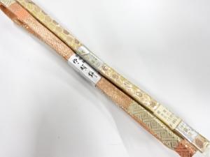 未使用品　正絹　佐賀錦　帯締め　2本セット